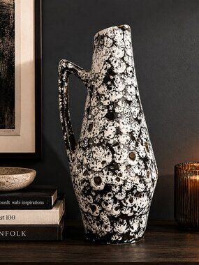 Mid-Century Scheurich Keramik Model 271-22 Handled Vase designed by Heinz Siery
